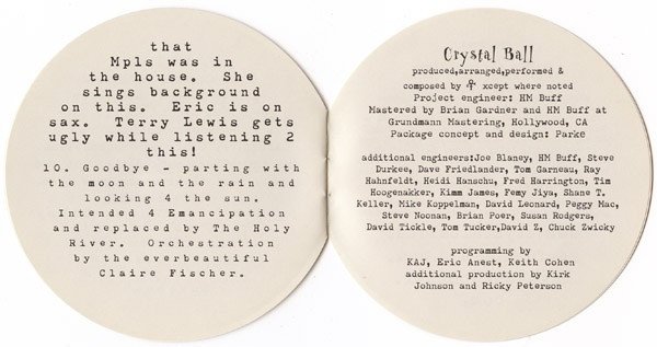 The Artist (The Formerly known as Prince) - Crystal Ball (3xCD Clear Limited Edition Packaging) - Imagen 4