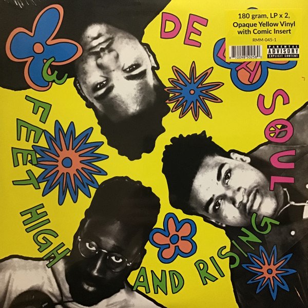 De La Soul - 3 Feet High And Rising (Yellow Opaque)