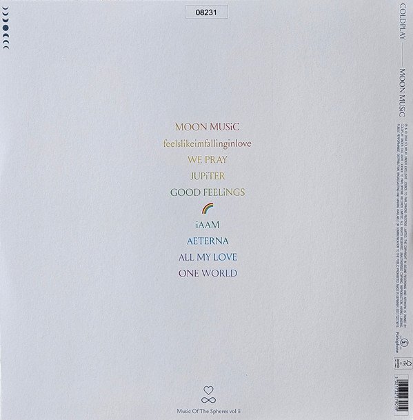 Coldplay - Moon Music (Limited Edition Zoetrope Numbered) - Imagen 4
