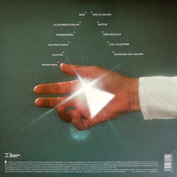 Vega - Ignis (Vinilo Traslúcido Gatefold) - Imagen 3