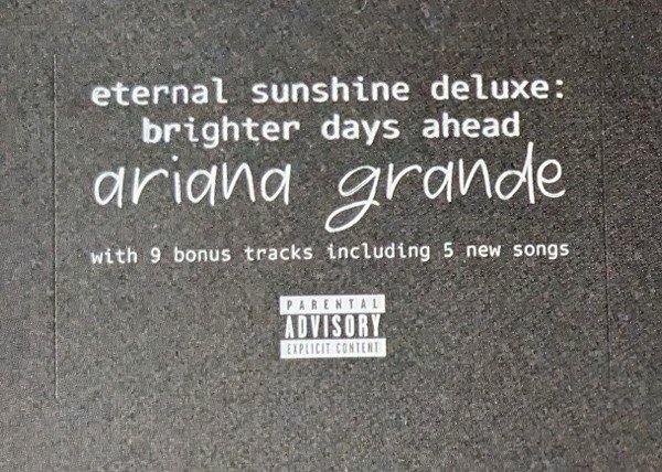 Ariana Grande - Eternal Sunshine Deluxe: Brighter Days Ahead - Imagen 2