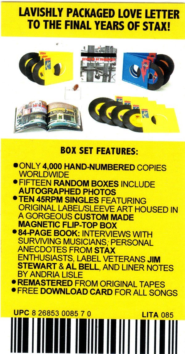 Varios - Never To Be Forgotten / The Flip Side Of Stax 1968-1974 (Record Store Day 2012) - Imagen 4