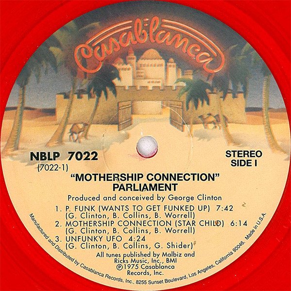 Parliament – Mothership Connection (Limited Edition Red Transparent) - Imagen 3