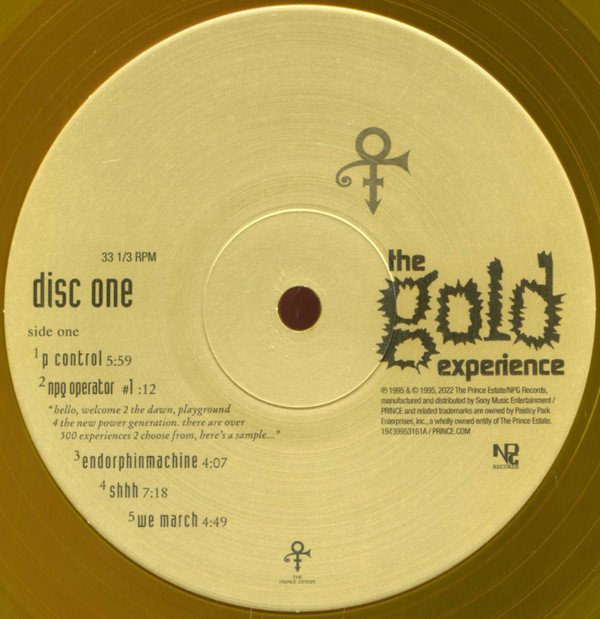 The Artist (Formerly Known As Prince) – The Gold Experience - Imagen 3