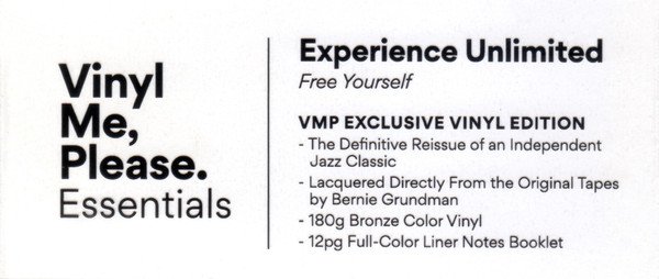 Experience Unlimited – Free Yourself (Club Edition Reissue) - Imagen 4