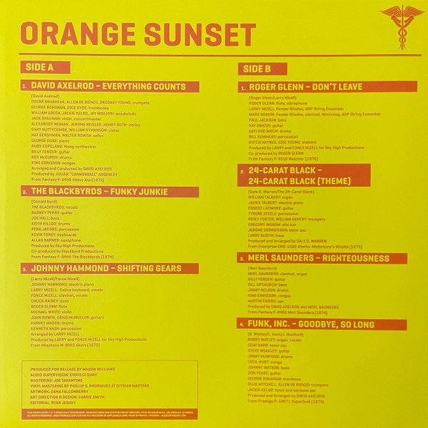 Various – Jazz Dispensary: Orange Sunset (Record Store Day Limited Edition) - Imagen 4