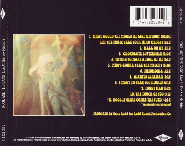 Kool & The Gang – Live At The Sex Machine - Imagen 2