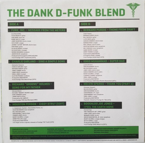 Various – Jazz Dispensary: The Dank D-Funk Blend (Record Store Day) - Imagen 4