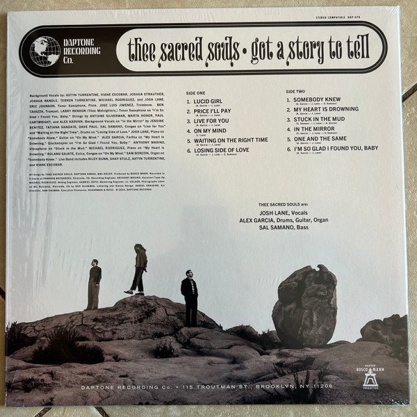 Thee Sacred Souls – Got A Story To Tell (Limited Edition Pink/Purple) - Imagen 3