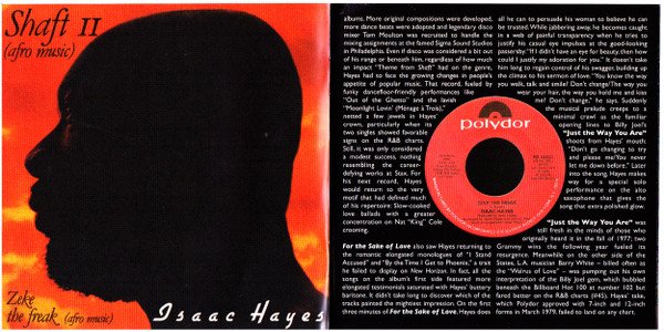 Isaac Hayes – For The Sake Of Love - Imagen 3